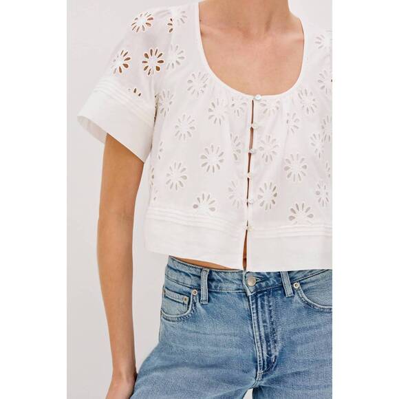 NEW RAILS bambina top in white - Picture 4 of 4